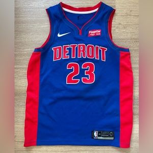 NBA Detroit Pistons Griffin 23 Jersey, Men’s L